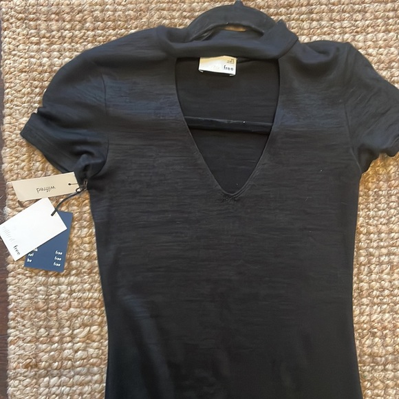 Wilfred Free fitted black knee length black dress size XS - Picture 3 of 3